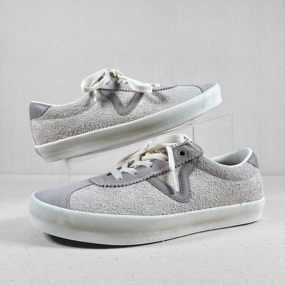 Vans Sport Low Atmosphere Grey Suede Sneakers | New | Men 6.5 / Women 8 - Picture 2 of 12